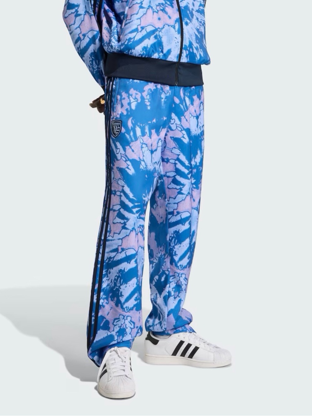 San Jose Earthquakes adidas Originals 2026 Grateful Dead Track Pants - Blue